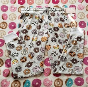 Halloween Donut Pajama Pants